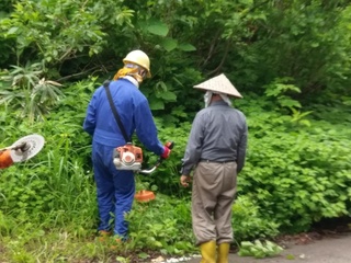 2023年7月1日～2日【登山道整備体験】そばの里　森林の楽校2023夏
