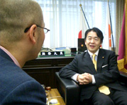 竹中平蔵/政治家・総務大臣 郵政民営化担当と代田氏