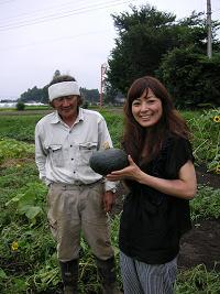 契約農家のベジファーム・ナカヤさんにて。生産者が見える、安心できる野菜を使っています!