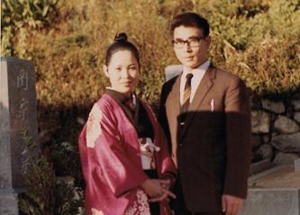 おか監督のご両親(1970年ごろ)