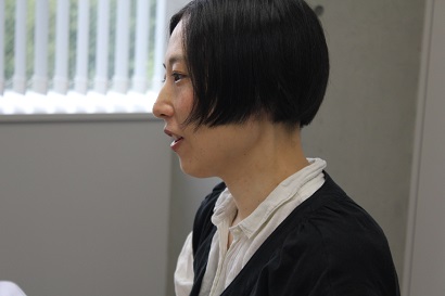 はまのゆかさん 取材写真