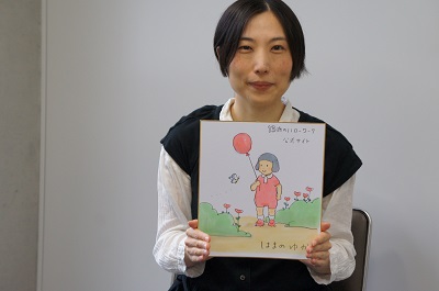 はまのゆかさん イラスト完成!