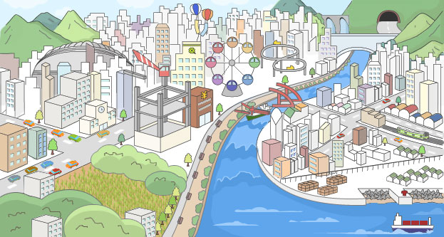 生活空間と街をつくる 総合建設業 ゼネコン の仕事 業界特集 13歳のハローワーク公式サイト